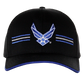 U.S. Air Force Embroidered Stripe Front Cap – view 1