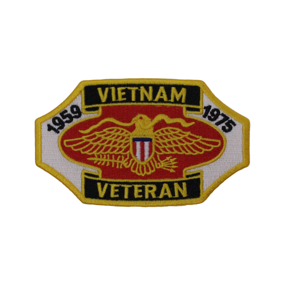 Vietnam Veterans Small Embroidered Logo Patch – view 1