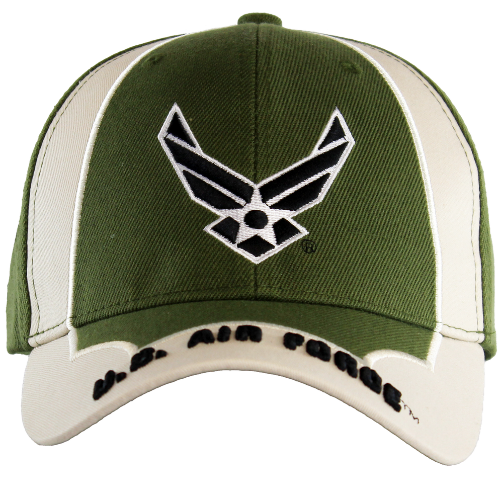 U.S. Air Force Green 4-Way Embroidered Cap – view 1