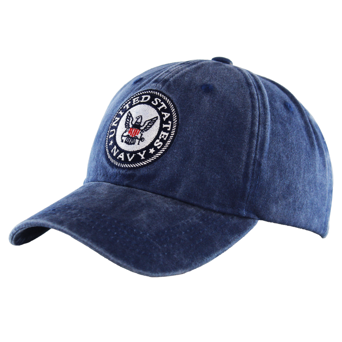 U.S. Navy Pigment-Washed Embroidered Cap – view 2