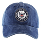 U.S. Navy Pigment-Washed Embroidered Cap – view 1