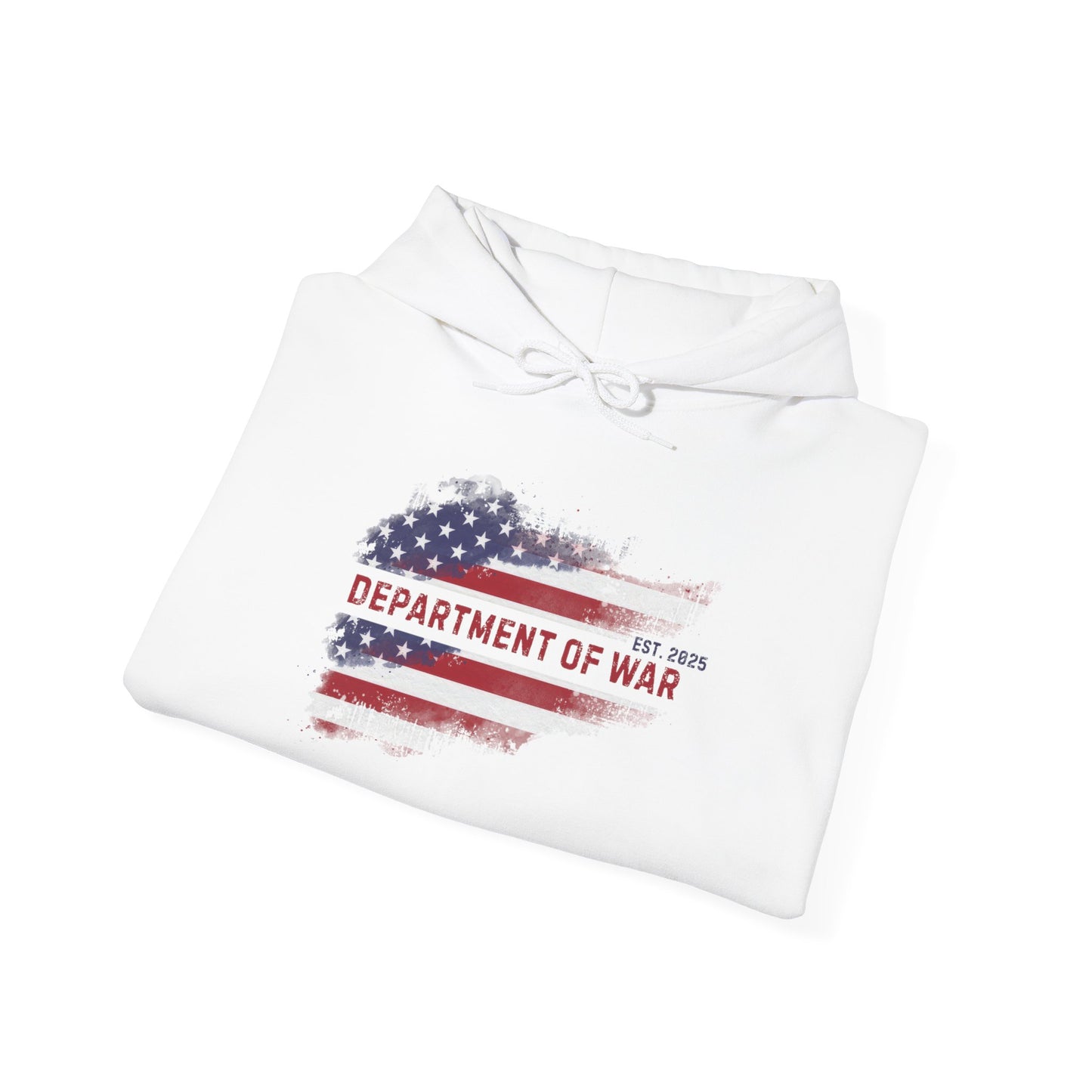 Patriotic Unisex Department of War Hoodie – Est. 2025