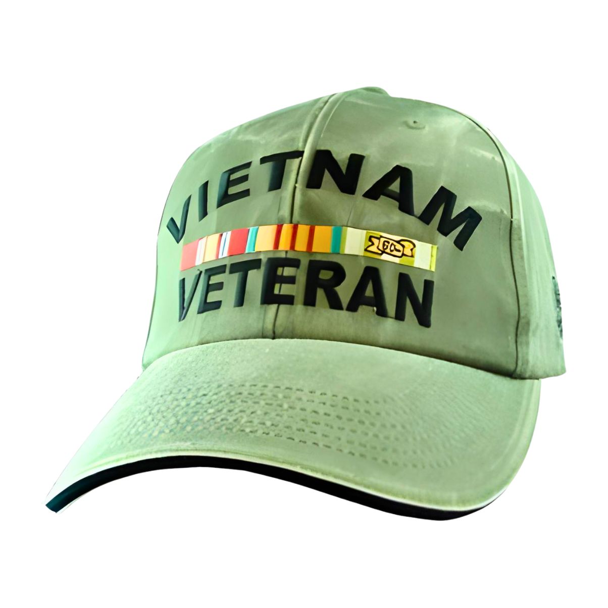 United States Vietnam Veteran Olive Green Cap