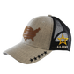 U.S. Army Gray Map Cap with Adjustable Mesh Back – view 1