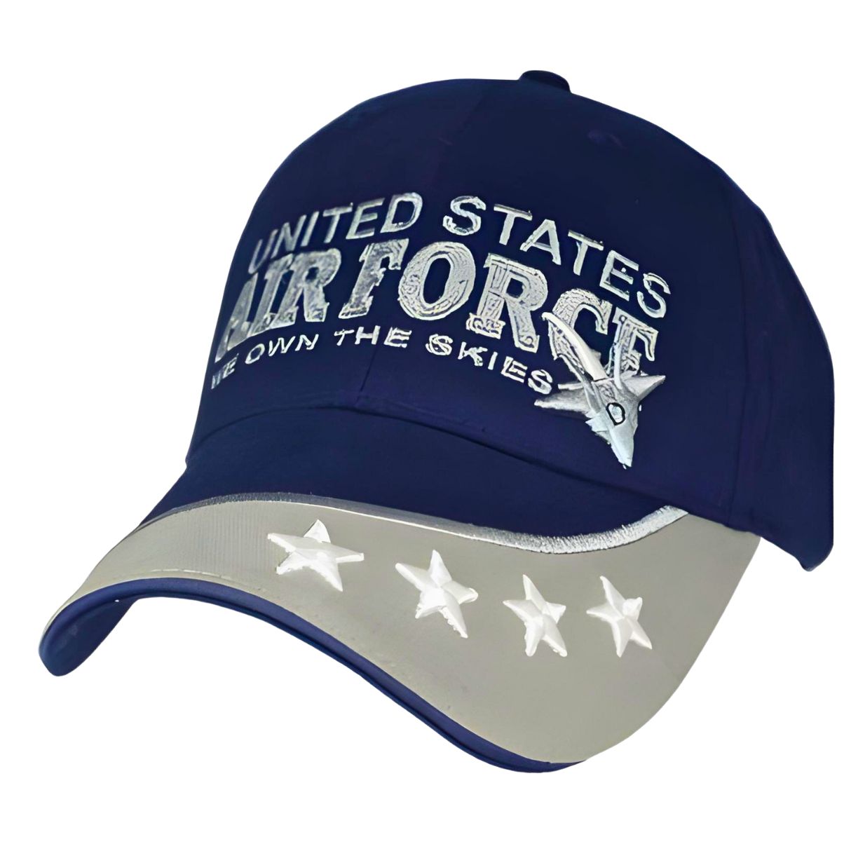 U.S. Air Force We Own The Skies Blue and Gray Cap