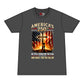 America's 250th Memorial T-Shirt – We Still Stand for the Flag, Kneel for the Fallen