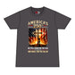 America's 250th Memorial T-Shirt – We Still Stand for the Flag, Kneel for the Fallen