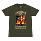 America's 250th Memorial T-Shirt – We Still Stand for the Flag, Kneel for the Fallen