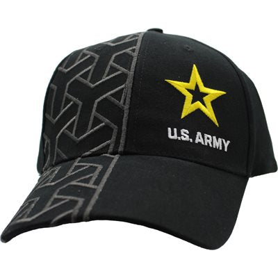 United States Army Cap Army Star Logo w/ Geometry Half Pattern