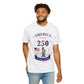 America 250 T-Shirt — 250 Years of Freedom Patriotic Statue of Liberty Tee