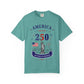 America 250 T-Shirt — 250 Years of Freedom Patriotic Statue of Liberty Tee