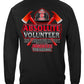 Absolute Volunteer Firefighter Long Sleeve Shirt - back view