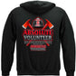 Absolute Volunteer Firefighter Hoodie - back view