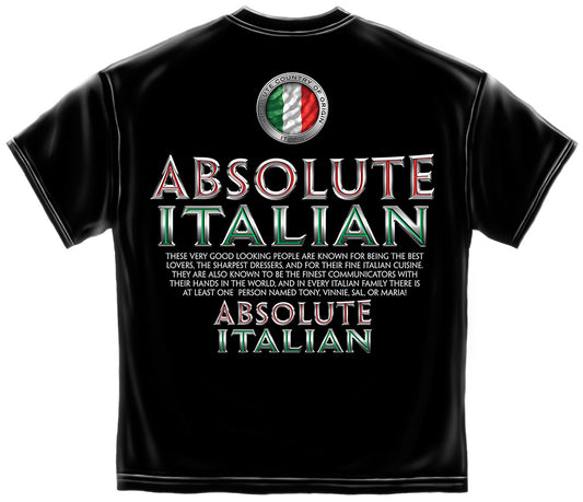 Absolute Italian T-Shirt - back view