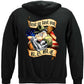 Marine Corps First In Last Out Hoodie - back view