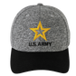 Variegated U.S. Army Grey & Black Adjustable Cap – view 1