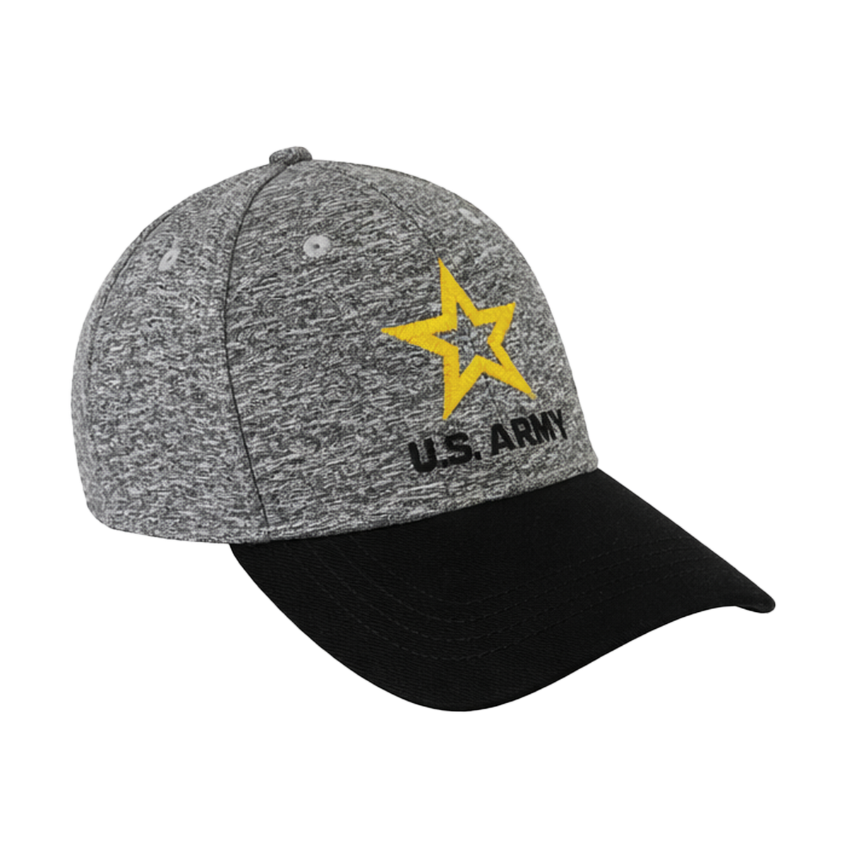 Variegated U.S. Army Grey & Black Adjustable Cap – view 2