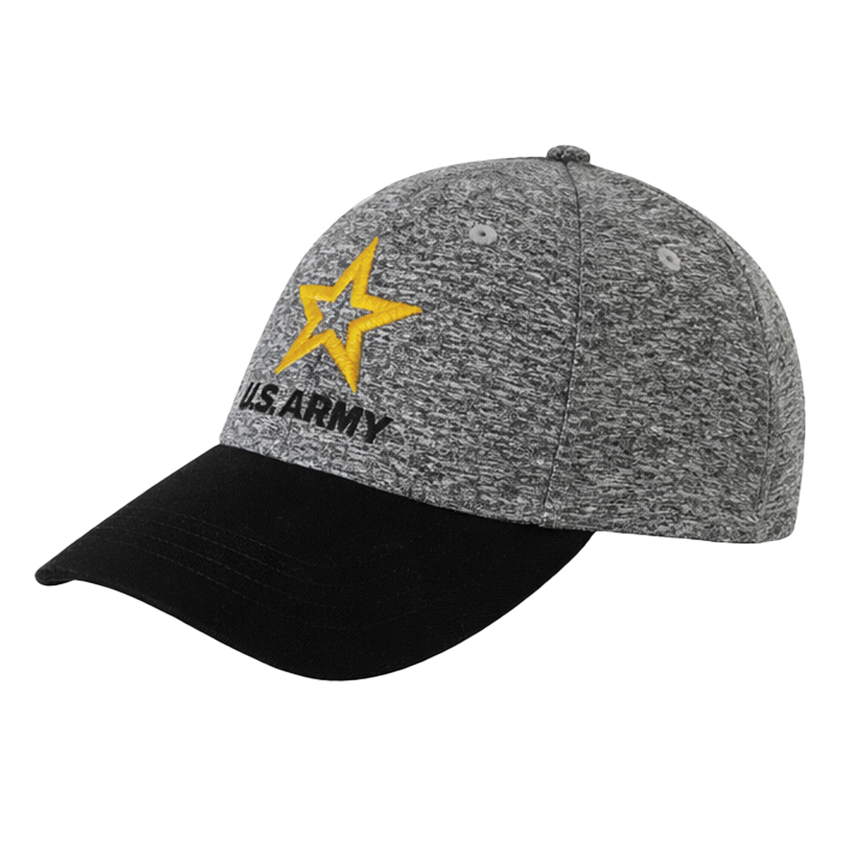 Variegated U.S. Army Grey & Black Adjustable Cap – view 3