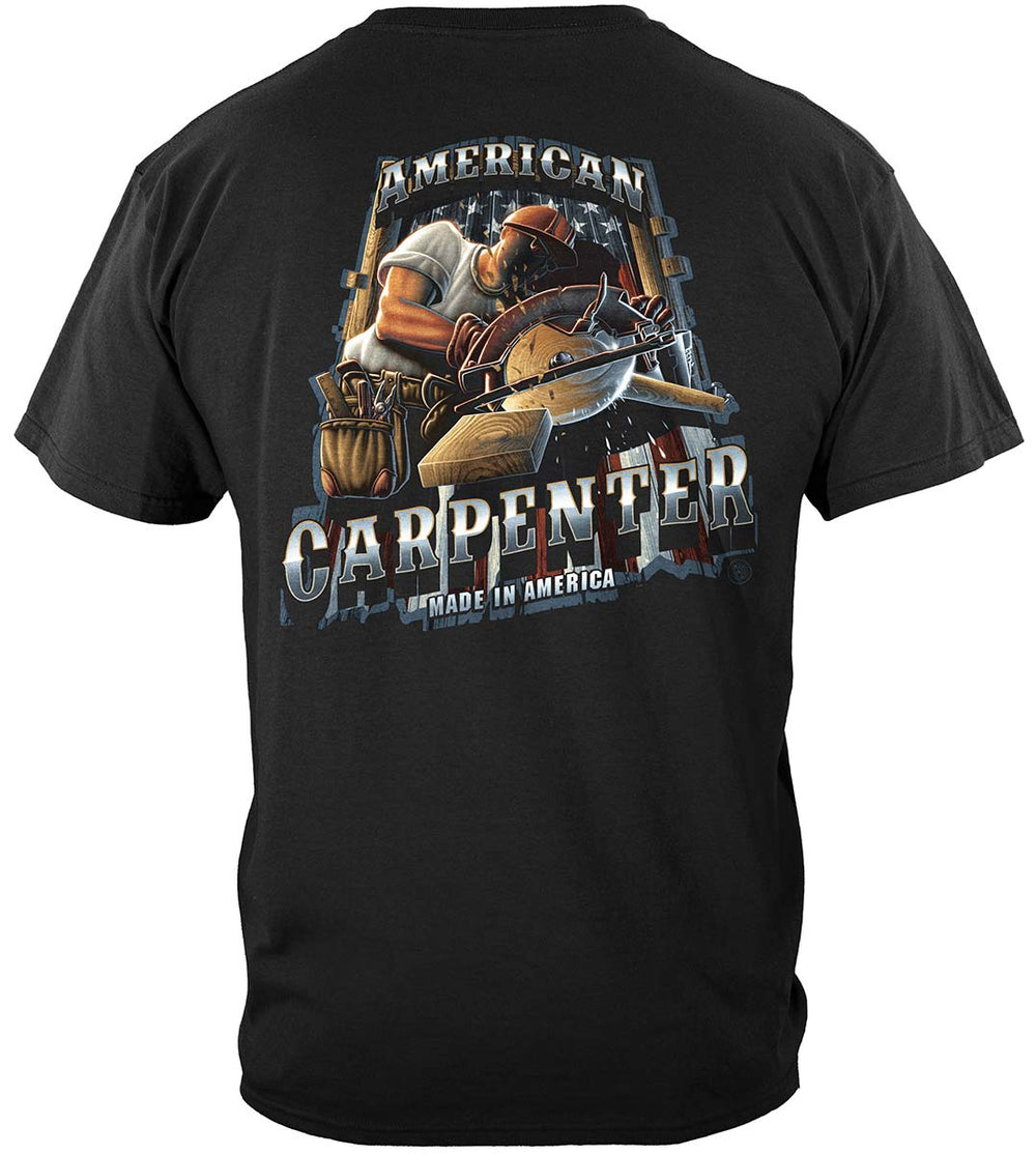 American Carpenter T-Shirt - back view