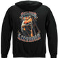 American Iron Worker Hoodie - back view
