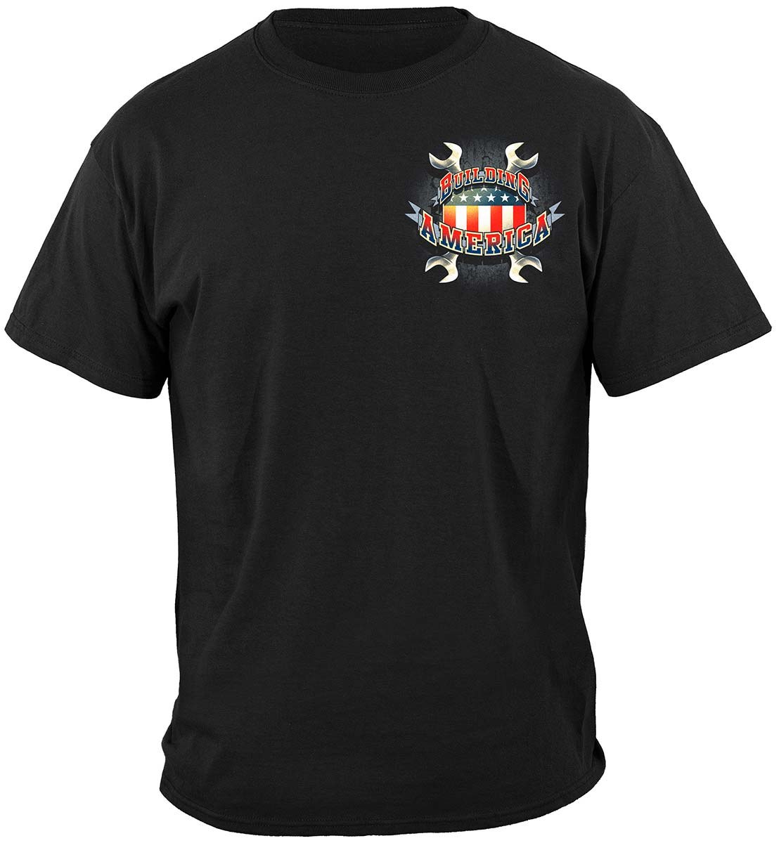 American Iron Worker T-Shirt - front view
