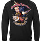 American Postal Worker Long Sleeve Shirt - back view