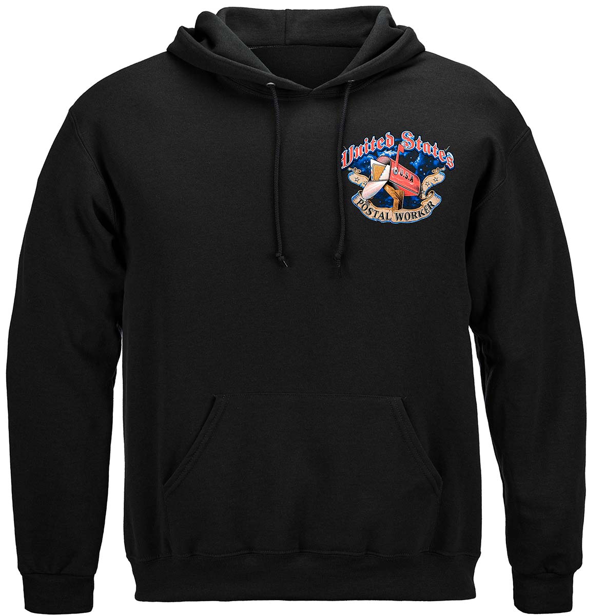 American Postal Worker Hoodie - front view