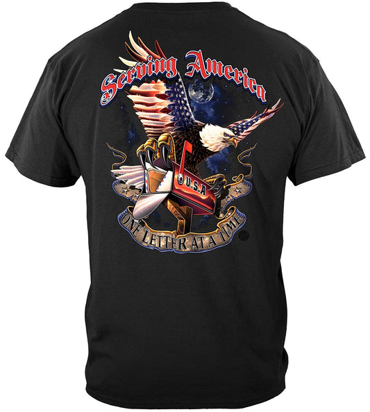 American Postal Worker T-Shirt - back view