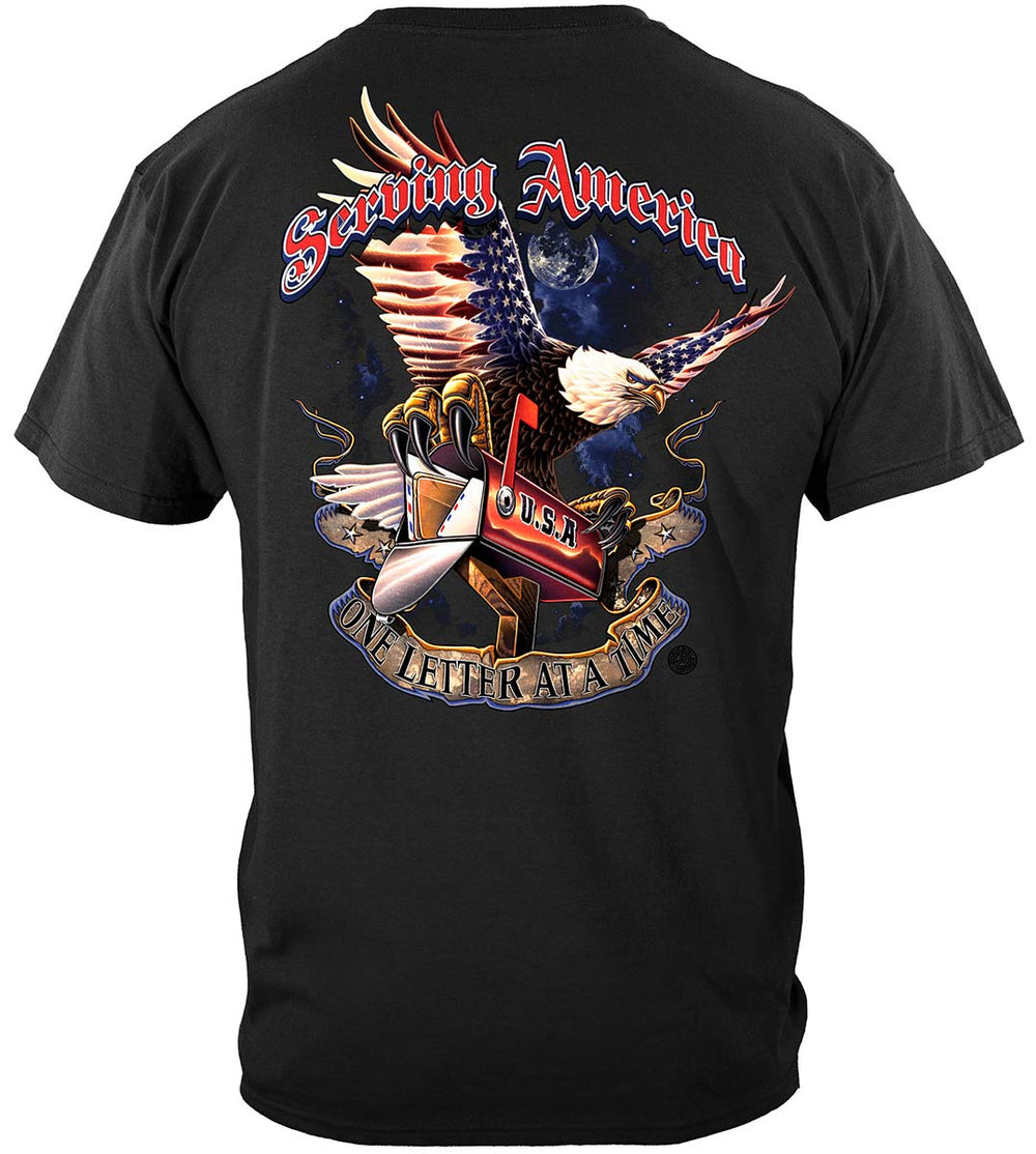 American Postal Worker T-Shirt - back view