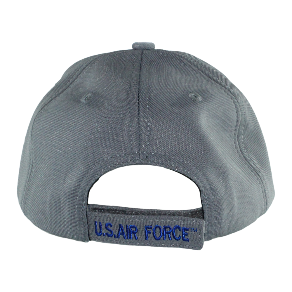 US Air Force Embroidered Gray Performance Cap – view 2