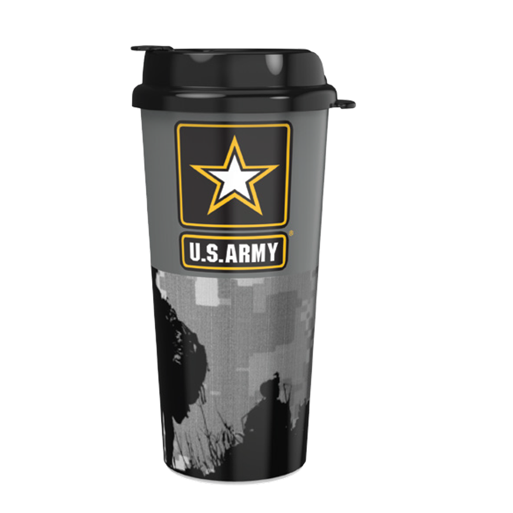 U.S. Army 16 oz Double Wall Coffee Tumbler – view 1