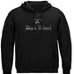 Black Helmet Black Flag Give Fear No Quarter Hoodie - front view