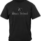 Black Helmet Black Flag Give Fear No Quarter T-Shirt - front view