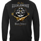 Black Helmet I'm Your Huckleberry Long Sleeve Shirt - back view