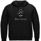 Black Helmet I'm Your Huckleberry Hoodie - front view