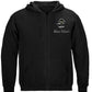 Black Helmet I'm Your Huckleberry Zip Hoodie - front view