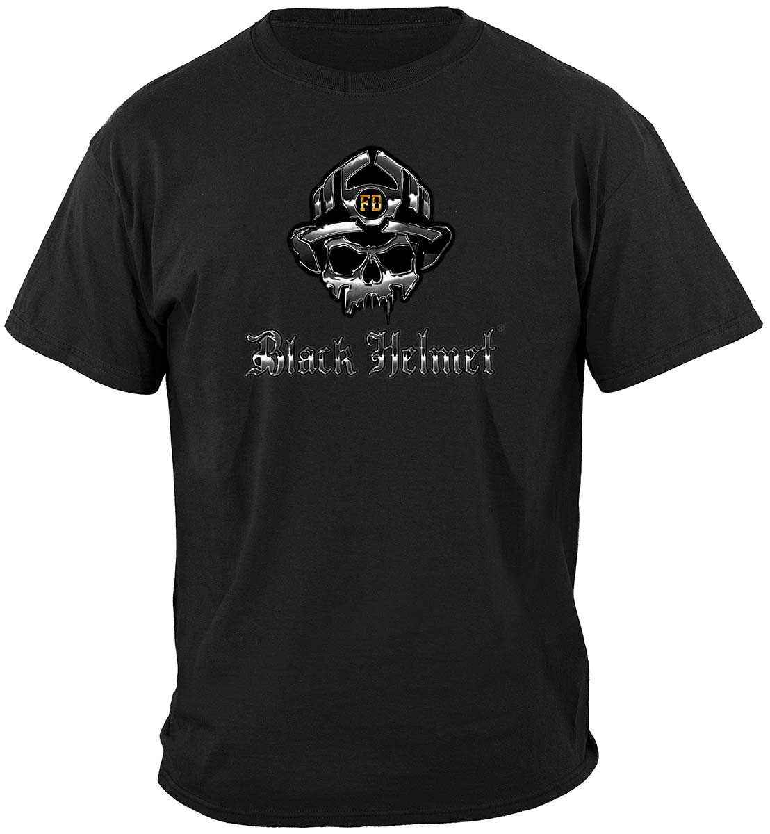 Black Helmet I'm Your Huckleberry T-Shirt - front view