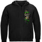 Irish Never Go Gently Zip Hoodie - front view