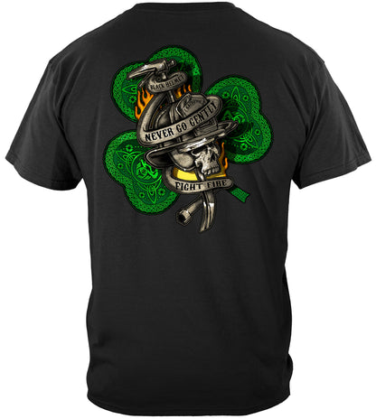Irish Never Go Gently T-Shirt - back view