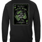 Irish Lucky Shamrock Card Long Sleeve Shirt - back view
