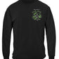 Irish Lucky Shamrock Card Long Sleeve Shirt - front view