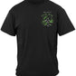 Irish Lucky Shamrock Card T-Shirt - front view