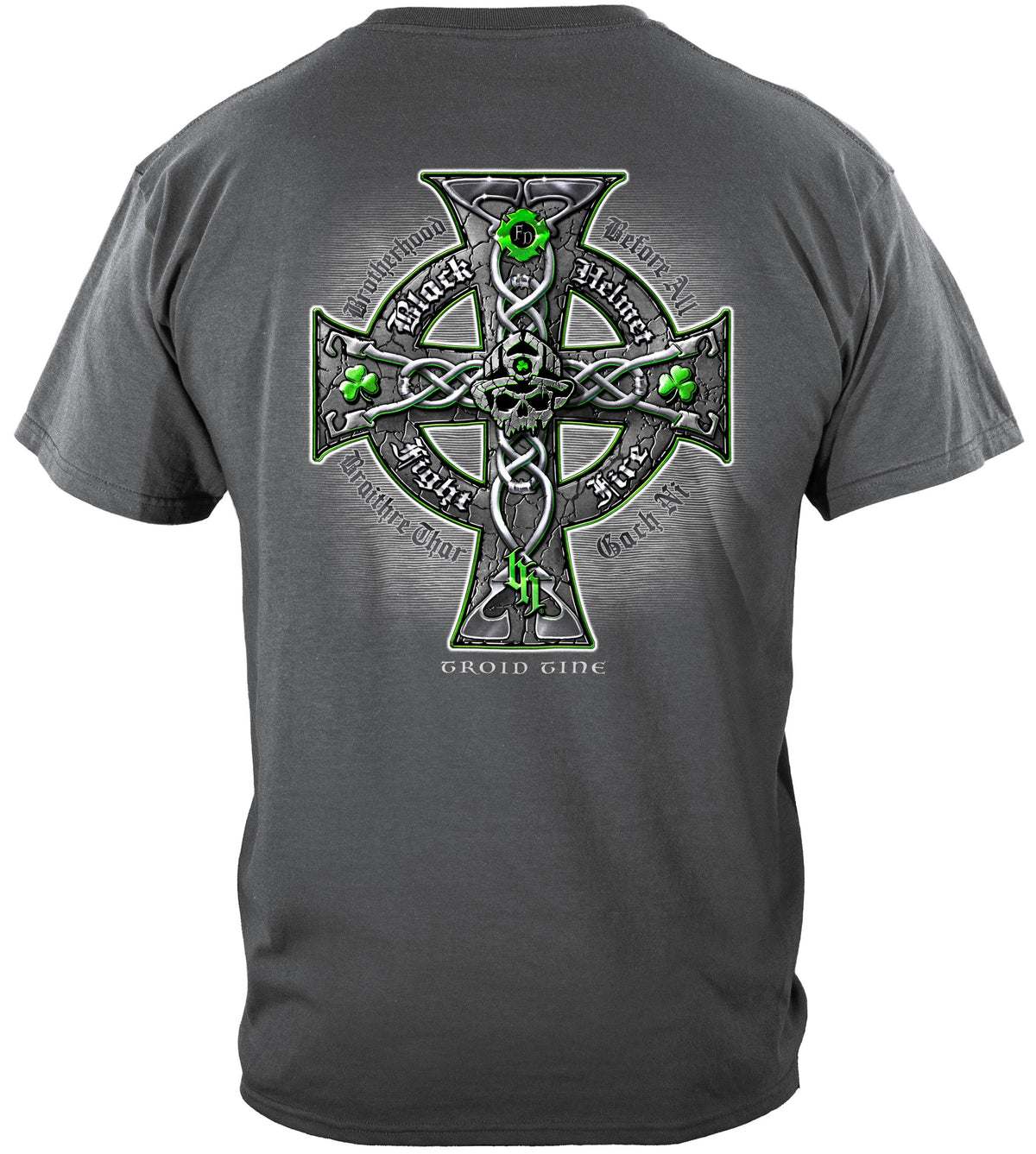 Irish Brotherhood Cross T-Shirt - back view