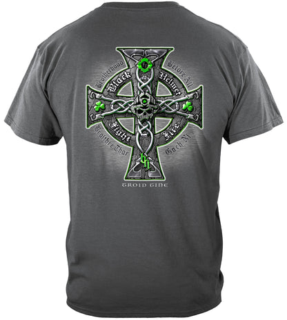 Irish Brotherhood Cross T-Shirt - back view