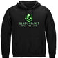 Black Helmet Hold the Line Hoodie - front view