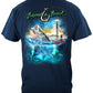 Striped Bass Fish Beyond the Break T-Shirt - back view