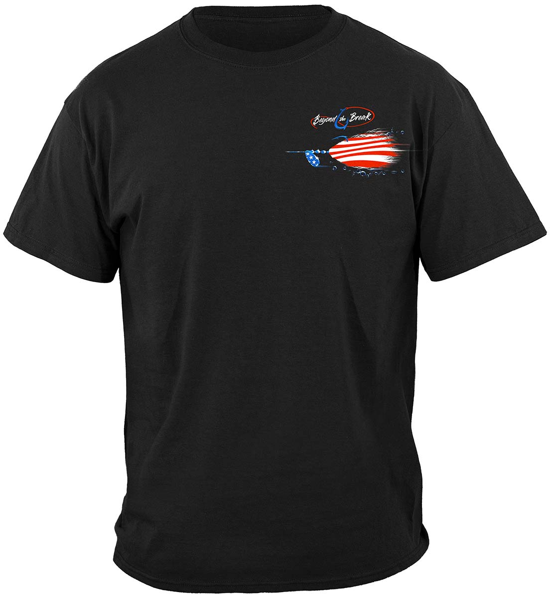 Patriotic Fluke T-Shirt - front view
