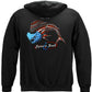 Patriotic Mahi Mahi Hoodie - back view