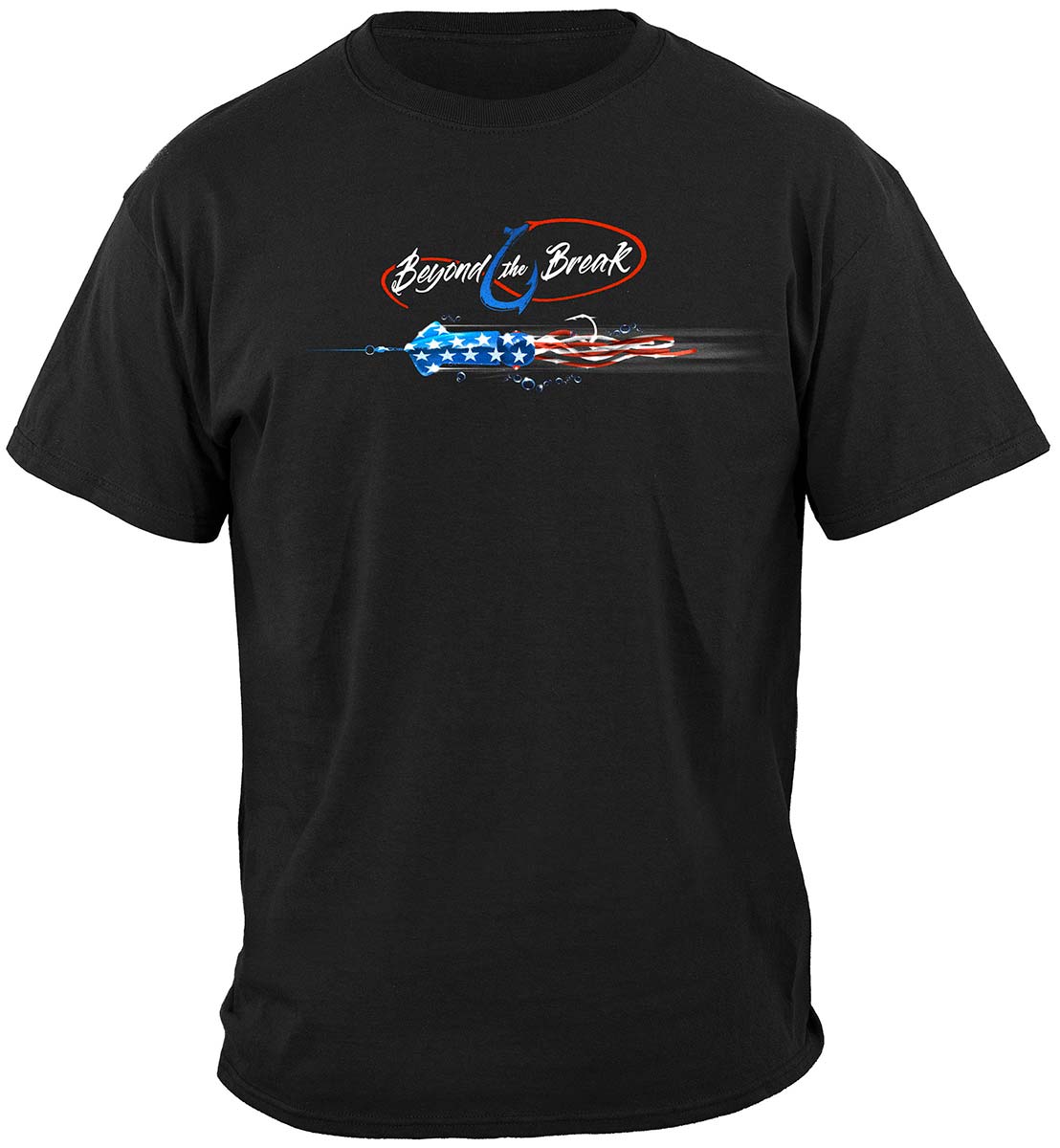 Patriotic Sailfish T-Shirt - front view