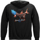 Patriotic Tarpon Hoodie - back view